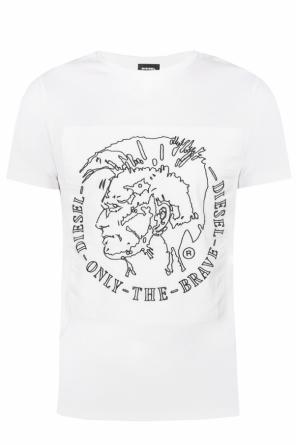 Logo-embroidered t-shirt, zdjęcie 1 Logo-embroidered t-shirt od Diesel